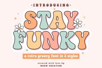 Design Your Project with Stay Funky Font