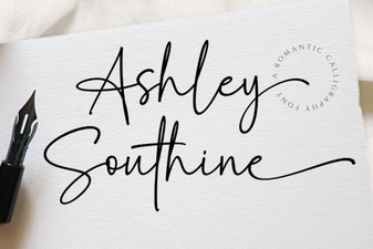Ashley Southine Font: Elegant Designs & Creative Uses