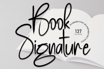 Craft Your Signature: Fonts for a Personalized Book Cover