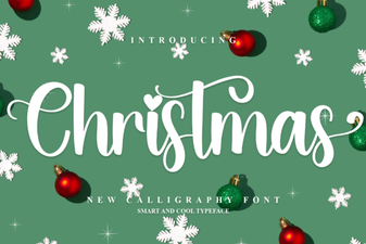 Festive Christmas Fonts for Holiday Designs