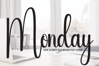 Monday Font Styles for Your Web Design Projects
