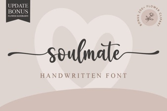 Soulmate Fonts for Creative Design Projects